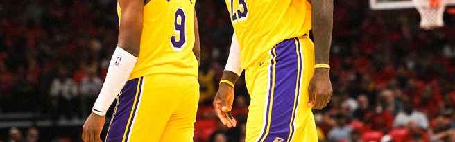 父子连线创历史！詹姆斯29+13+6刷爆联盟纪录，湖人3-0火箭夺赛点