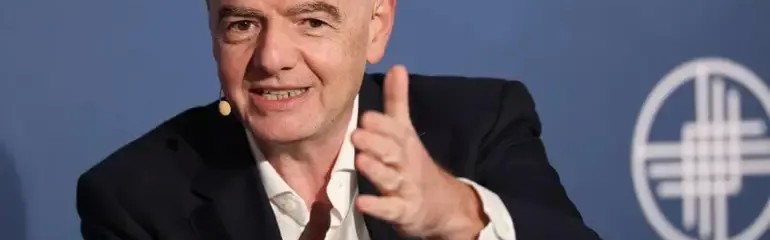 中欧体育app下载-FIFA筹办u15全球赛，因凡蒂诺提议揭幕战让以色列vs巴勒斯坦