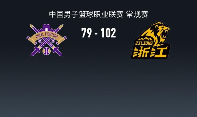 中欧体育官方入口-CBA战报：广厦102-79大胜北控取CBA7连胜，巴里-布朗26+2+6